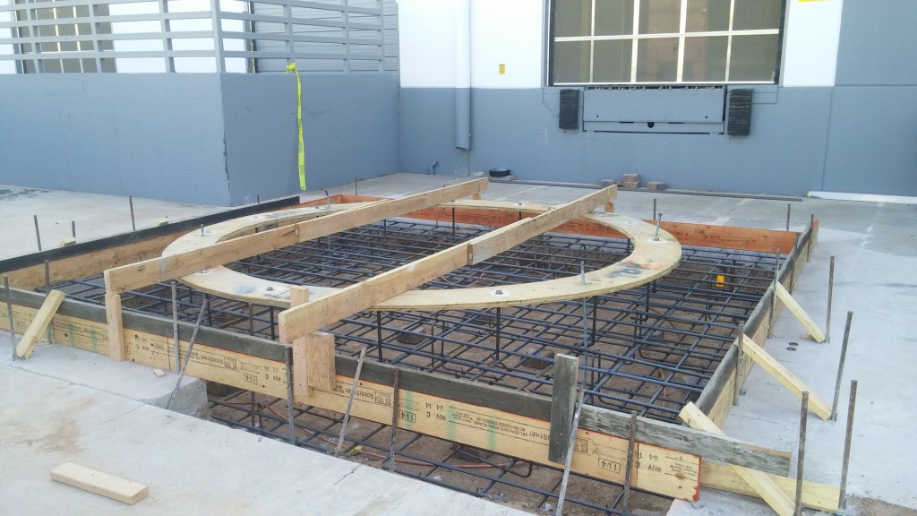 silo foundation pre pour